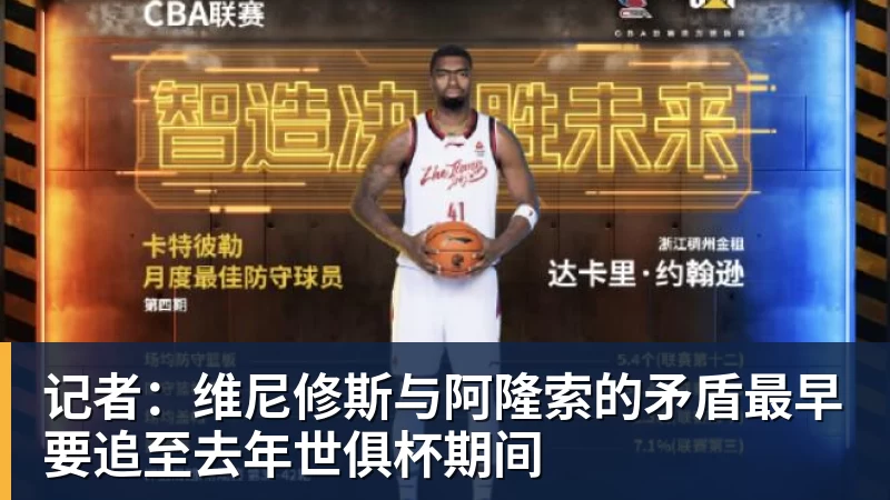 记者:维尼修斯与阿隆索的矛盾最早要追至去年世俱杯期间